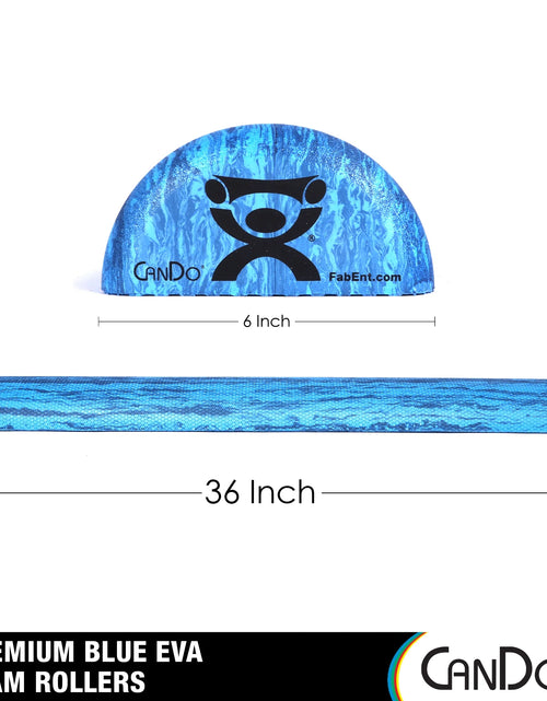 Load image into Gallery viewer, Cando Heavy Duty EVA Half Foam Roller

