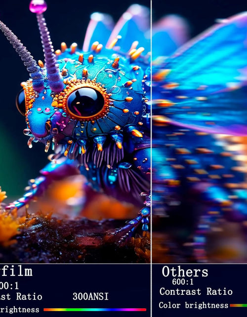 Load image into Gallery viewer, Mini Projector 1080P 4K Support, Portable Home Video Projector Smart Compatible for Laptop, PC, Smartphone
