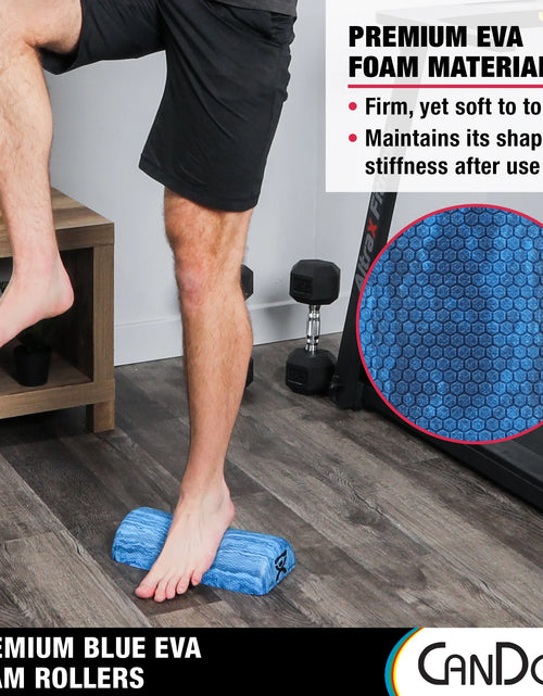 Load image into Gallery viewer, Cando Heavy Duty EVA Half Foam Roller
