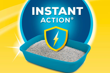 Purina  Instant Action Clumping Cat Litter, Floral Scent, 35 Lb Pail