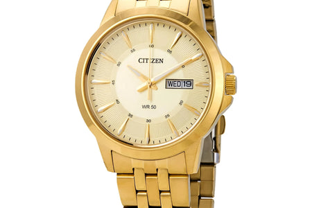 Quartz Champagne Dial Men'S Watch BF2013-56P