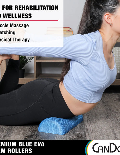 Load image into Gallery viewer, Cando Heavy Duty EVA Half Foam Roller
