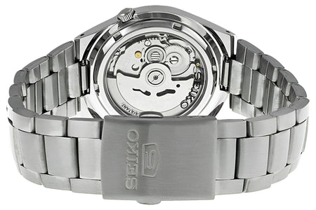 Men'S 5 Automatic SNK615K Blue Stainless-Steel Automatic Dress Watch