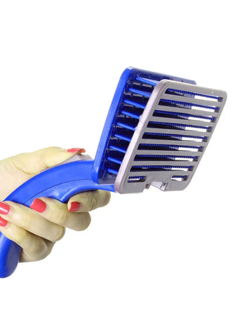 Load image into Gallery viewer, Self Cleaning Slicker Brush Dog Cat Pet Grooming Brush Shedding Brush Comb Rake
