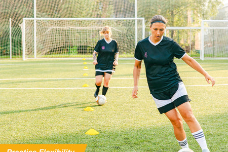 DF  Speed and Agility Training Set, Agility Training Equipment for Kids with 20Ft Sports Agility Ladders, Cones, Agility Hurdles, Resistance Parachute, Jump Rope for Basketball, Soccer