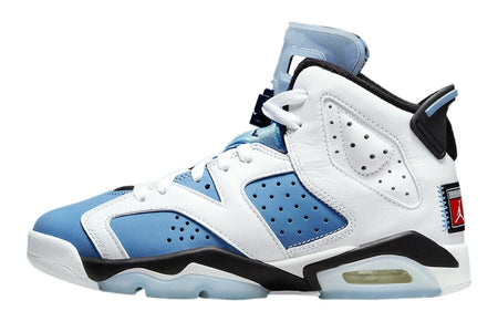 Air  6 Retro 'White / UNC University Blue' (2022) (GS)