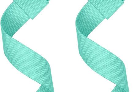 Weightlifting Wrist Straps – 2-Pack Adjustable Padded Neoprene Lifting Straps for Gym, for Men & Women