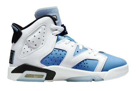 Air  6 Retro 'White / UNC University Blue' (2022) (GS)