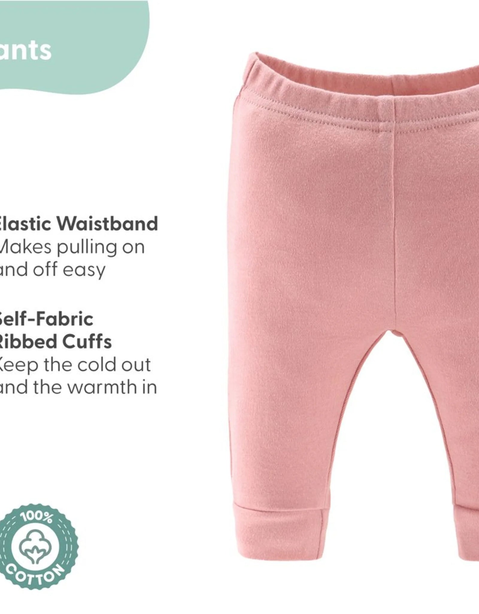 Newborn Layette Gift Set, Pink Floral Elephant, 30 Essential Pieces, 0-3 Months